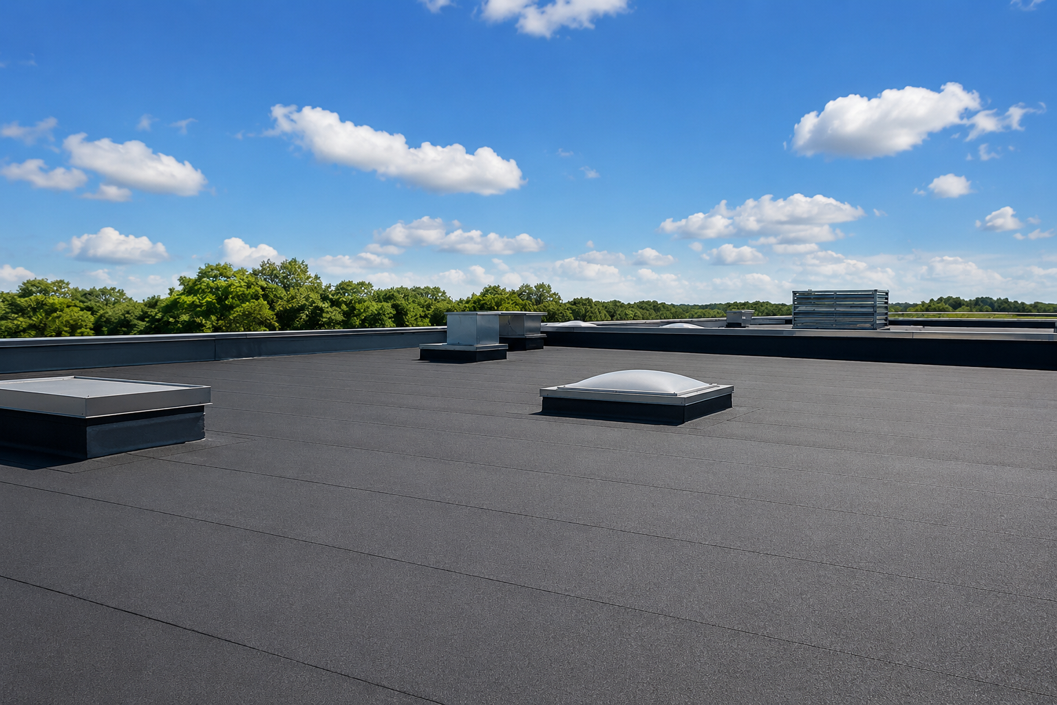 Toiture plate EPDM Bruxelles
